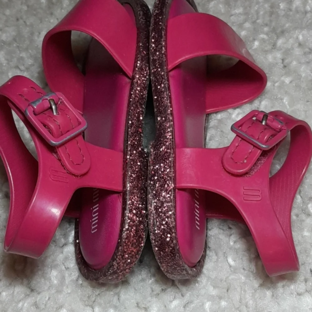 MINI MELISSA FUSHIA PINK MAR sandals Size 6